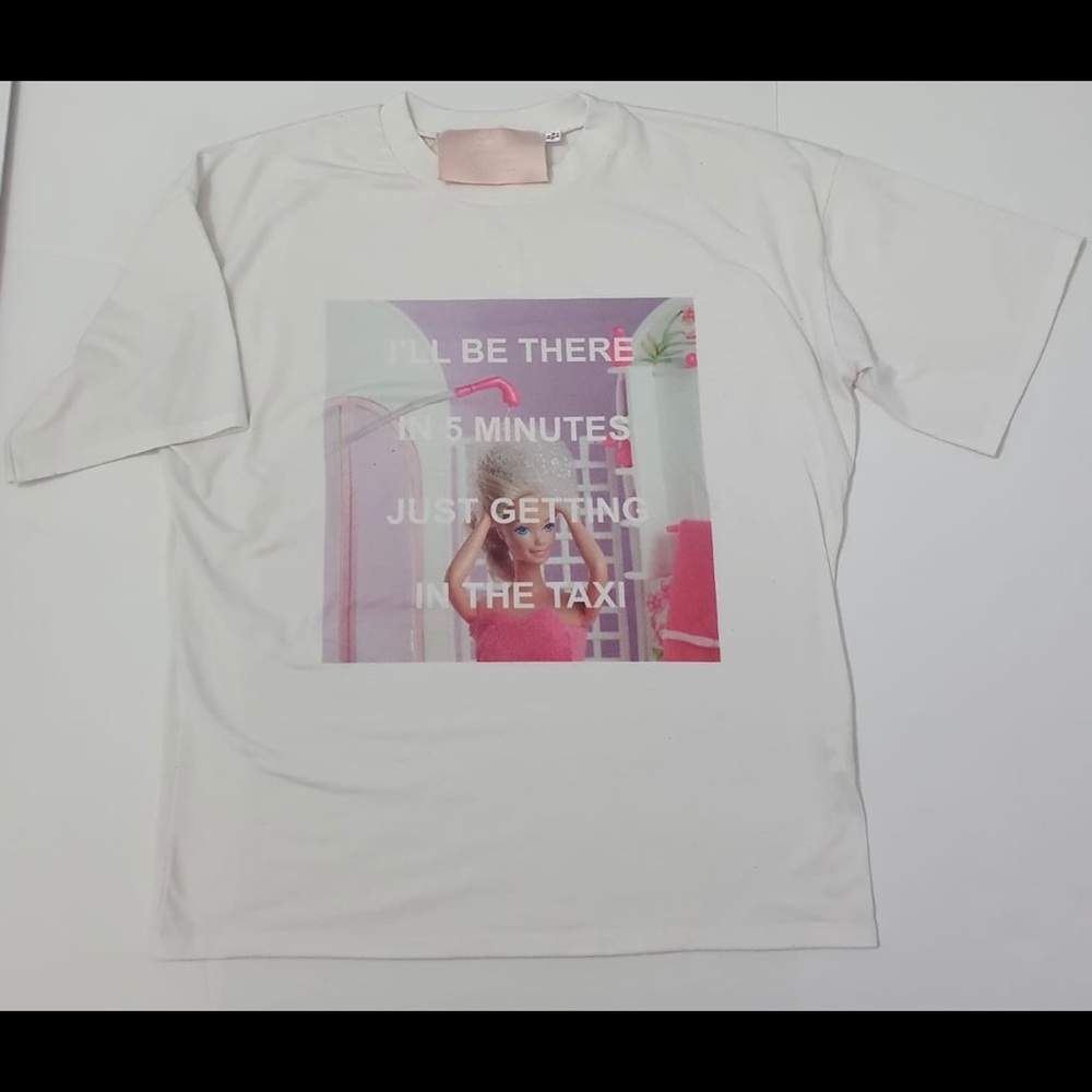 BARBIE X MISGUIDED COLLAB TSHIRT SZ Women’s
